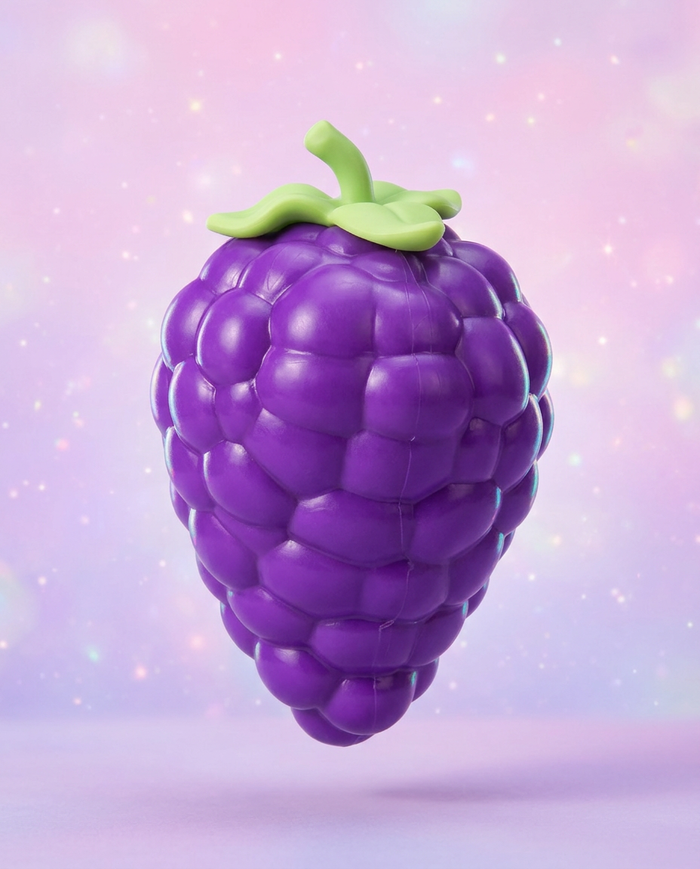 Jumbo Grape, squishy grappe de raisin violette